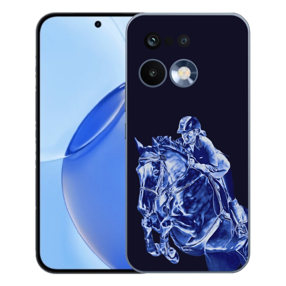 Gelový kryt mmCase na Realme 16 Pro - dostihový kůň