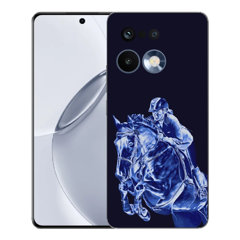 Gelový kryt mmCase na Realme 16 Pro+ - dostihový kůň