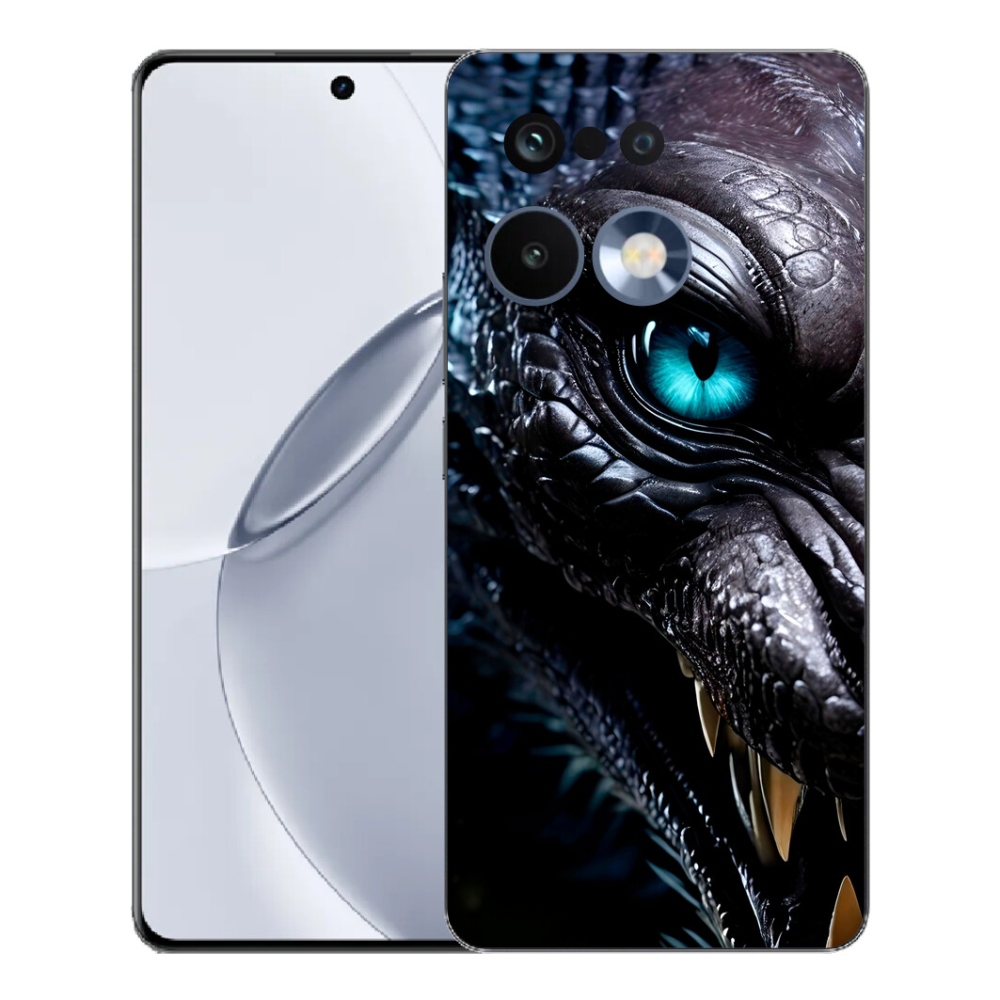 Gelový kryt mmCase na Realme 16 Pro+ - dračí pohled