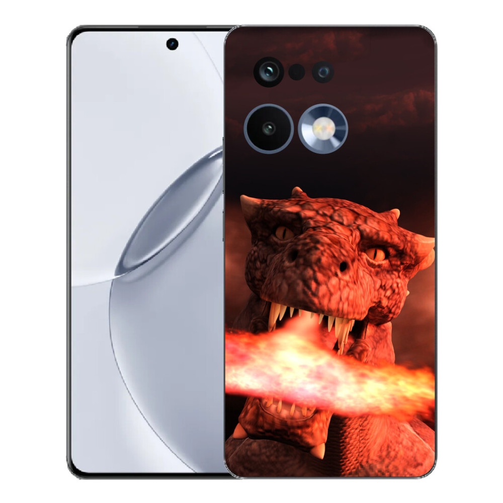 Gelový kryt mmCase na Realme 16 Pro+ - drak