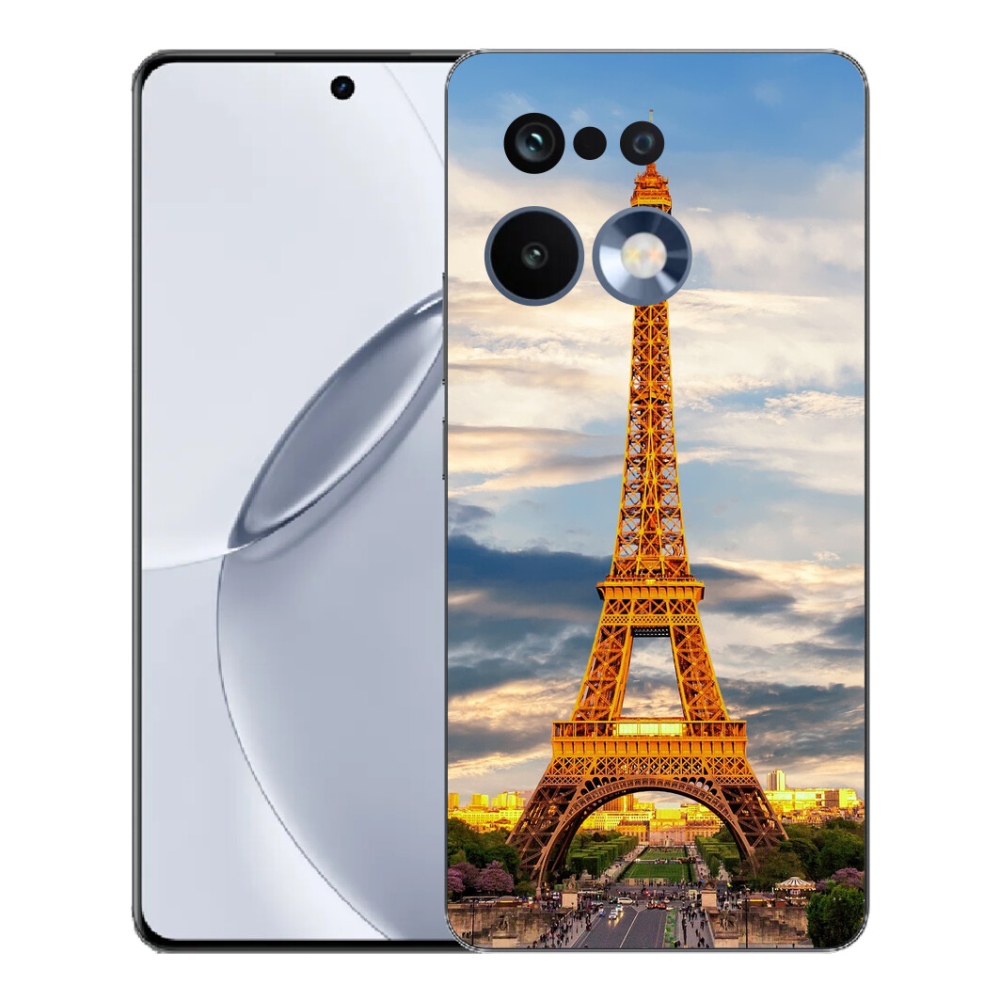 Gelový kryt mmCase na Realme 16 Pro+ - eiffelova věž 3