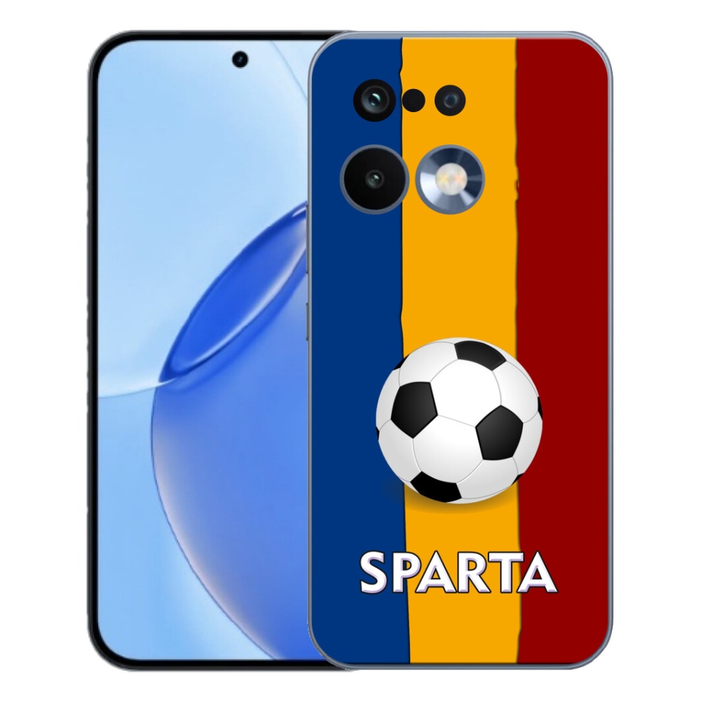 Gelový kryt mmCase na Realme 16 Pro - fotbal 1