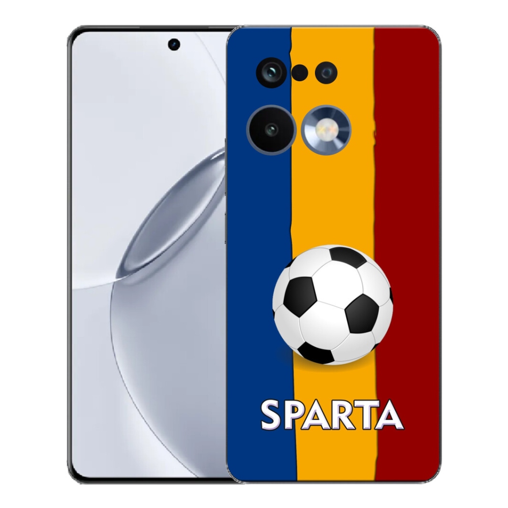 Gelový kryt mmCase na Realme 16 Pro+ - fotbal 1