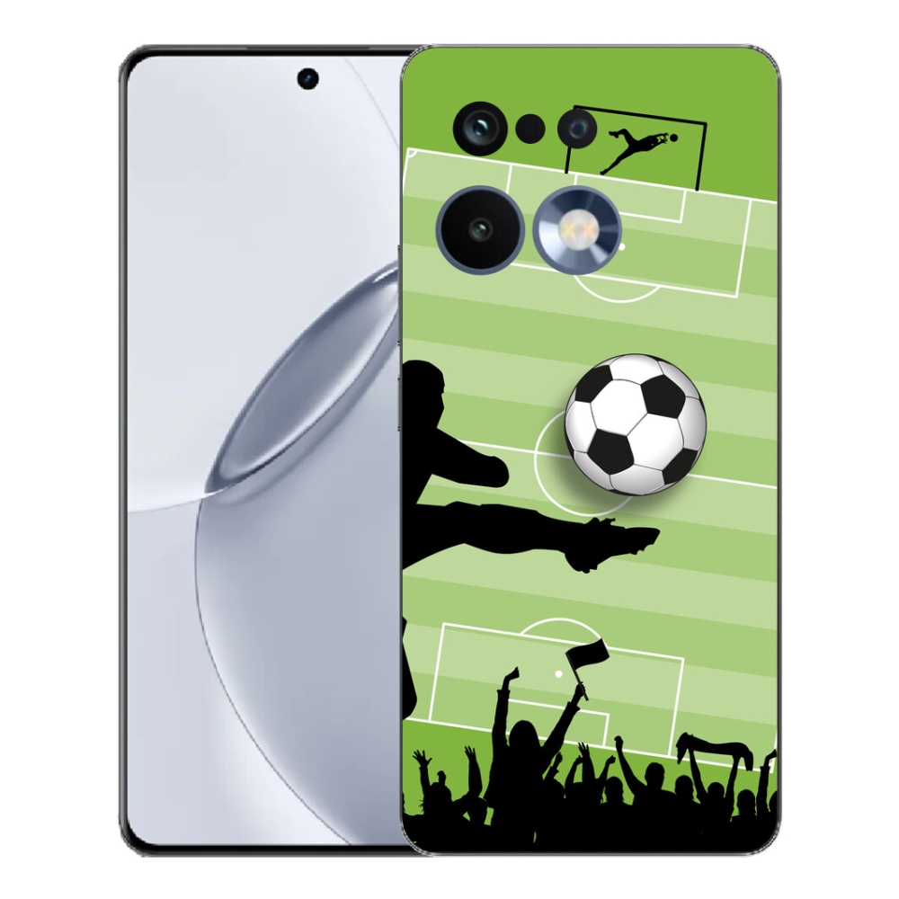 Gelový kryt mmCase na Realme 16 Pro+ - fotbal 3