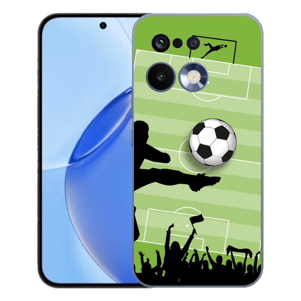 Gelový kryt mmCase na Realme 16 Pro - fotbal 3