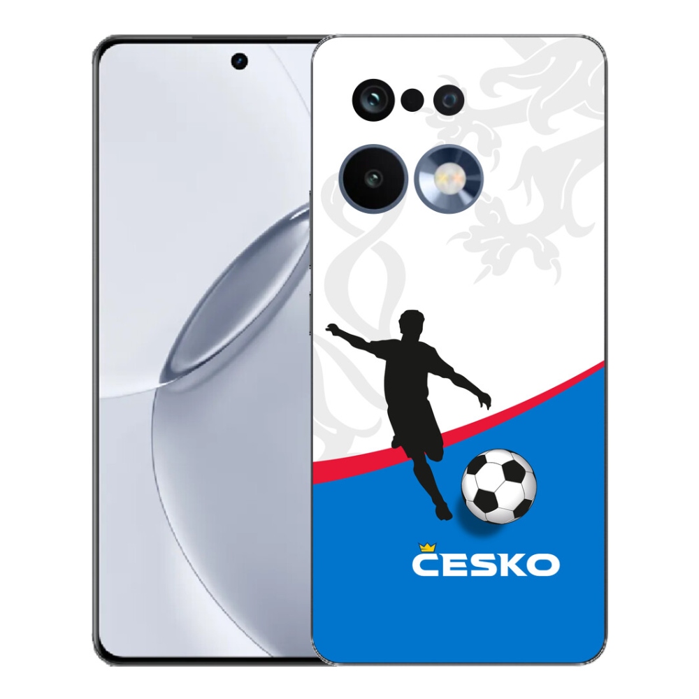 Gelový kryt mmCase na Realme 16 Pro+ - fotbal Česko 1