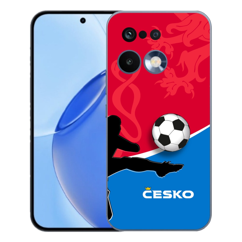 Gelový kryt mmCase na Realme 16 Pro - fotbal Česko 2