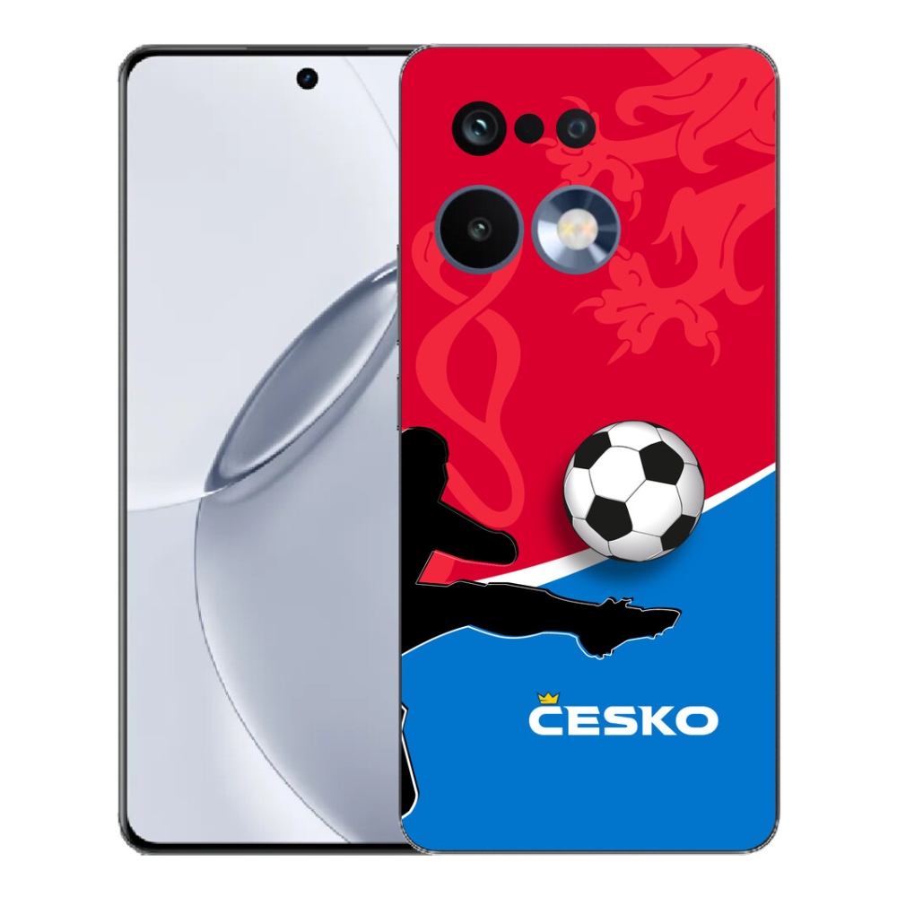Gelový kryt mmCase na Realme 16 Pro+ - fotbal Česko 2