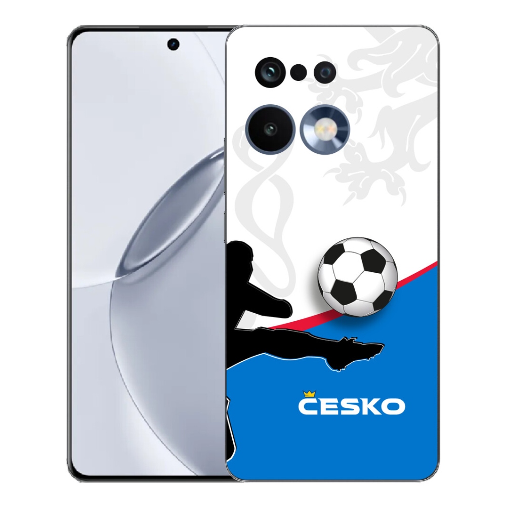 Gelový kryt mmCase na Realme 16 Pro+ - fotbal Česko 3