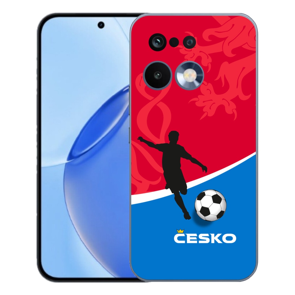Gelový kryt mmCase na Realme 16 Pro - fotbal Česko