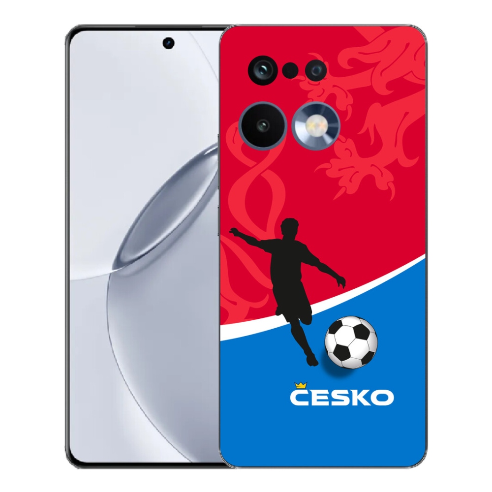 Gelový kryt mmCase na Realme 16 Pro+ - fotbal Česko