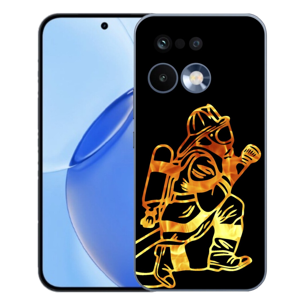Gelový kryt mmCase na Realme 16 Pro - hasič 1