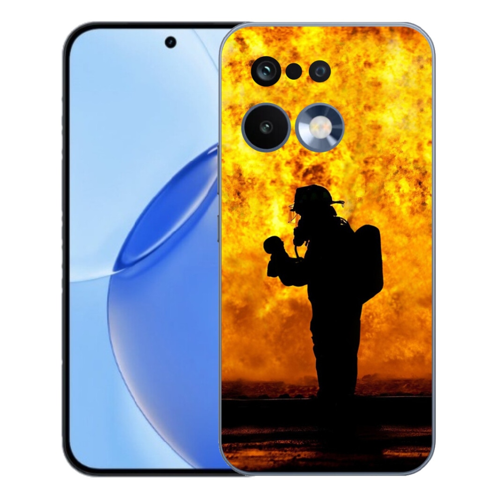 Gelový kryt mmCase na Realme 16 Pro - hasič