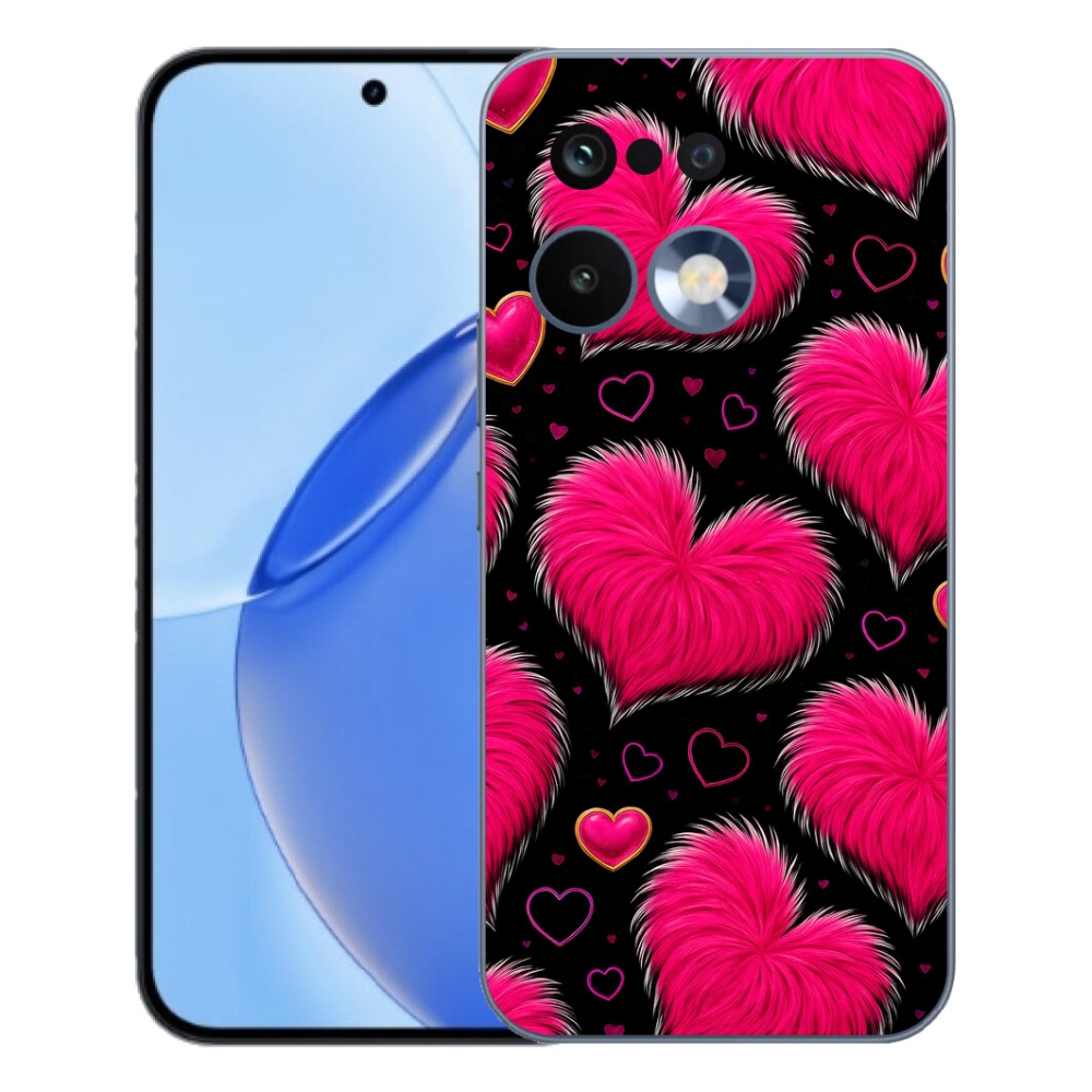 Gelový kryt mmCase na Realme 16 Pro - hebká srdce