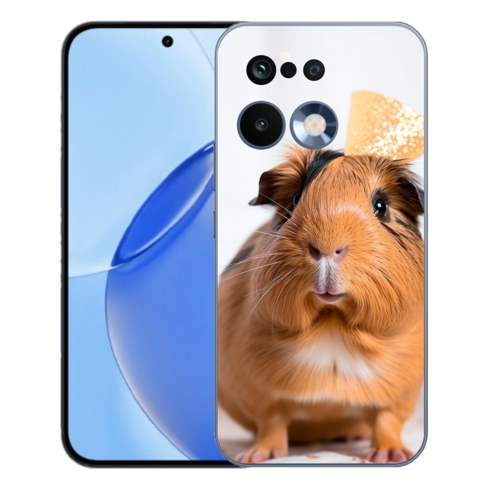 Gelový kryt mmCase na Realme 16 Pro - hnědé morče