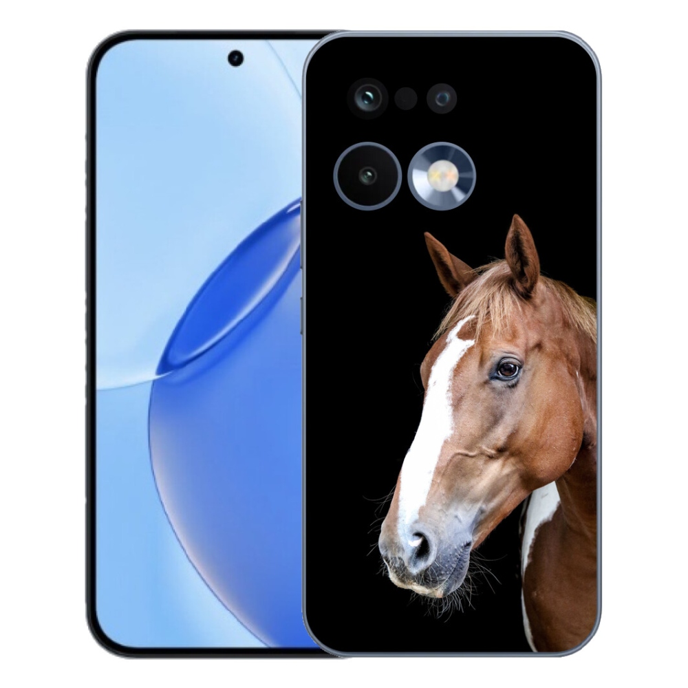 Gelový kryt mmCase na Realme 16 Pro - hnědý kůň 3