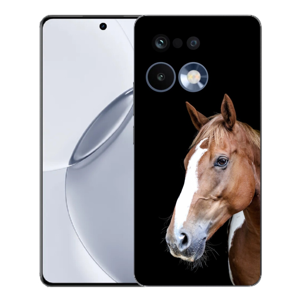 Gelový kryt mmCase na Realme 16 Pro+ - hnědý kůň 3