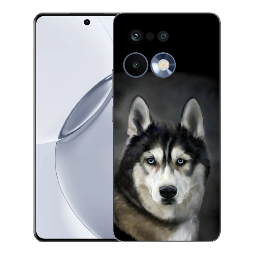 Gelový kryt mmCase na Realme 16 Pro+ - husky