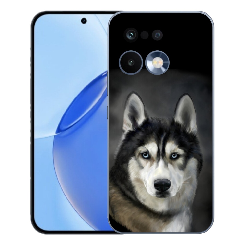 Gelový kryt mmCase na Realme 16 Pro - husky