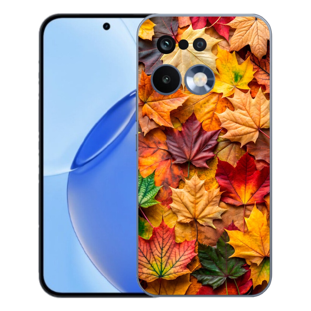Gelový kryt mmCase na Realme 16 Pro - javorové listy 2