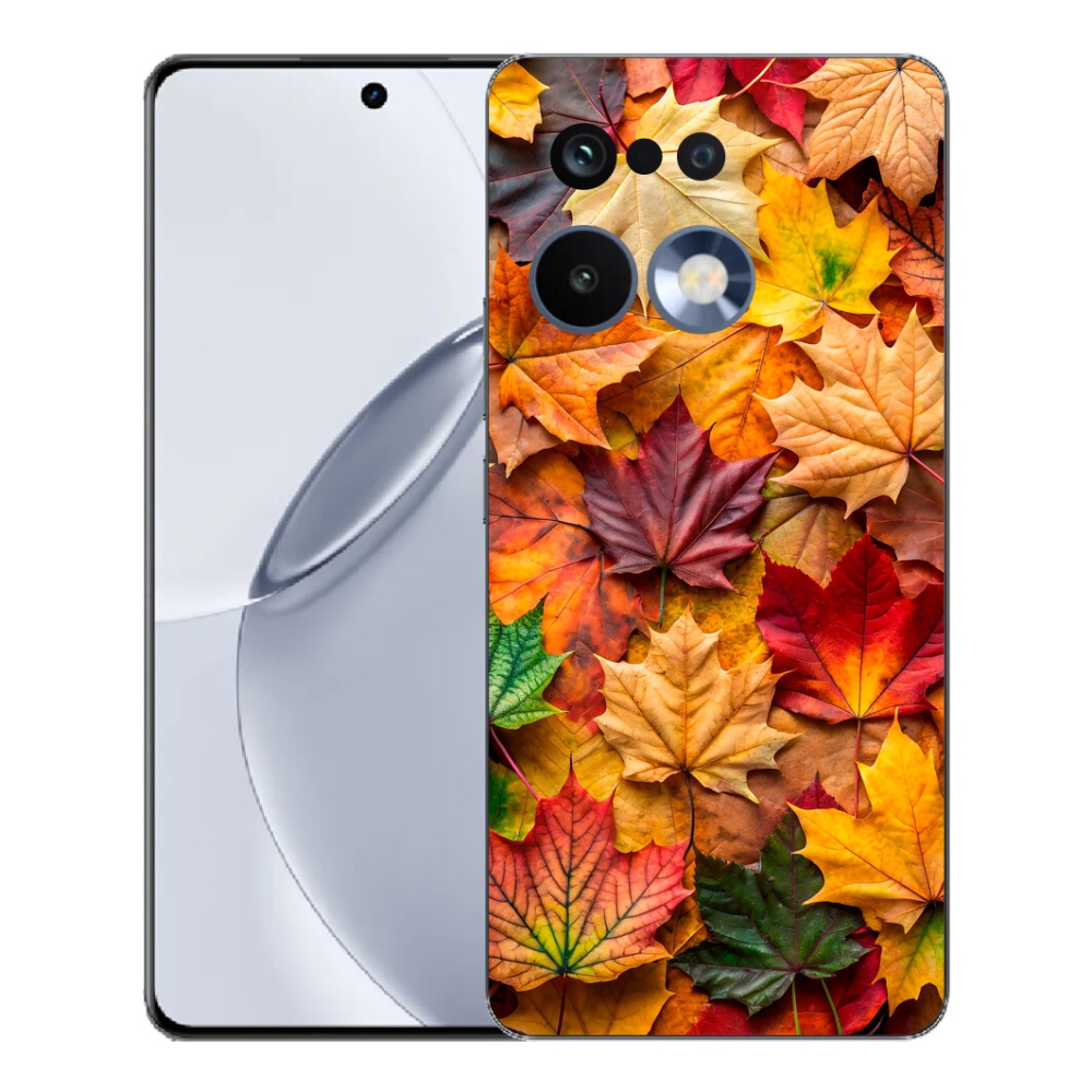 Gelový kryt mmCase na Realme 16 Pro+ - javorové listy 2