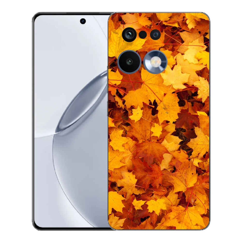 Gelový kryt mmCase na Realme 16 Pro+ - javorové listy