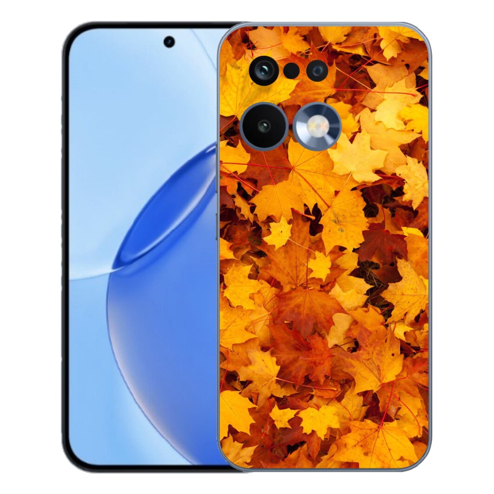 Gelový kryt mmCase na Realme 16 Pro - javorové listy