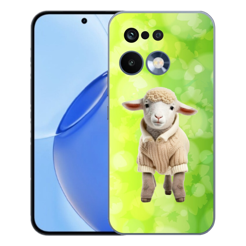 Gelový kryt mmCase na Realme 16 Pro - jehně ve svetru
