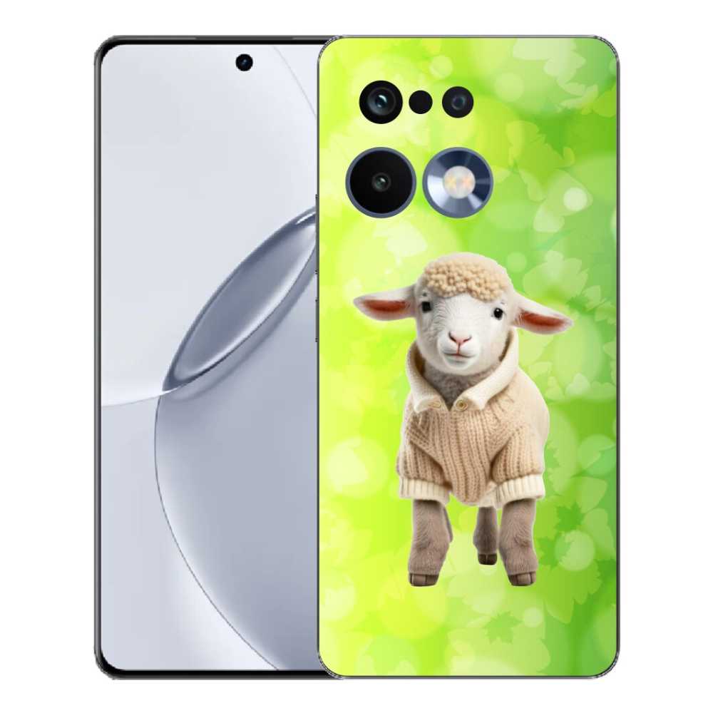 Gelový kryt mmCase na Realme 16 Pro+ - jehně ve svetru