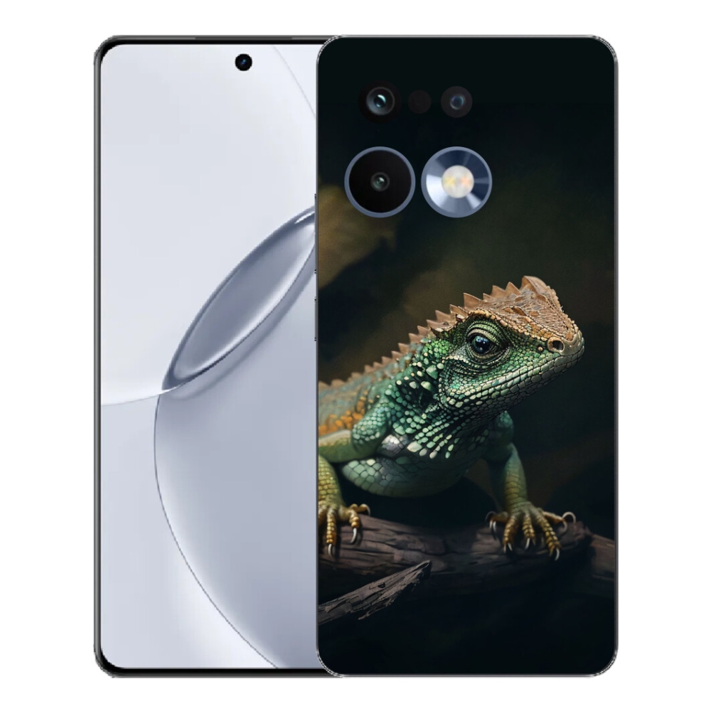Gelový kryt mmCase na Realme 16 Pro+ - ještěr