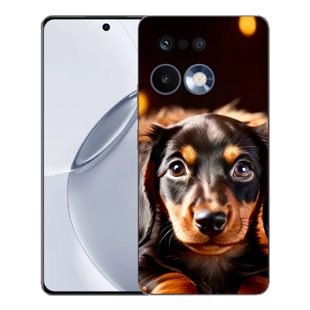 Gelový kryt mmCase na Realme 16 Pro+ - jezevčík