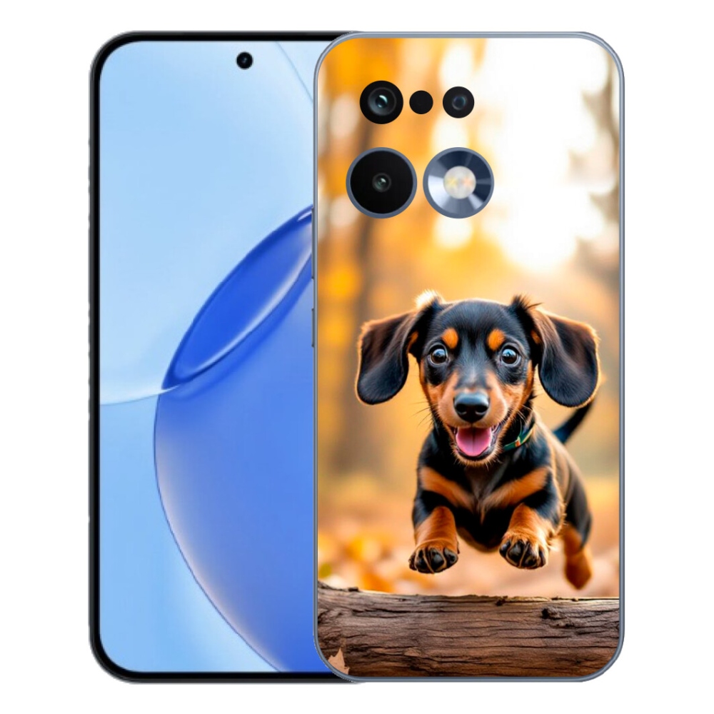 Gelový kryt mmCase na Realme 16 Pro - jezevčík 2