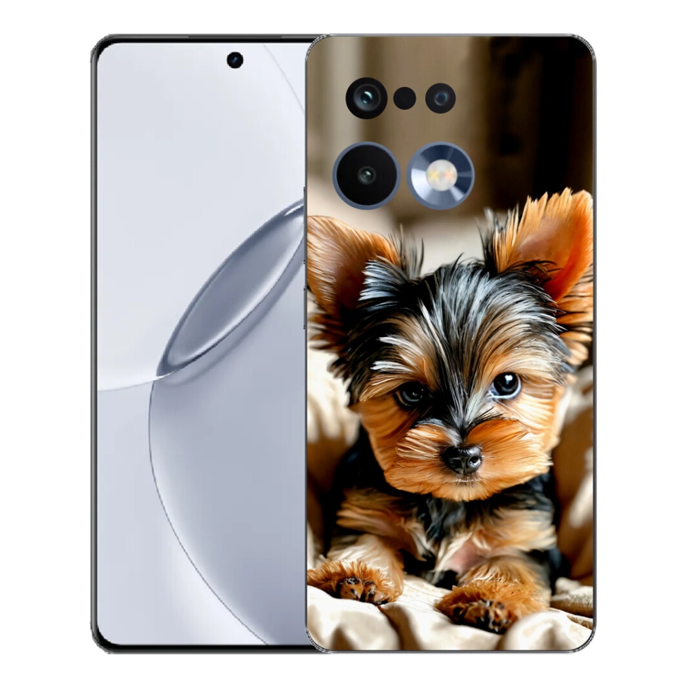 Gelový kryt mmCase na Realme 16 Pro+ - jorkšír 11