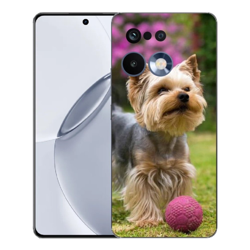 Gelový kryt mmCase na Realme 16 Pro+ - jorkšír 4