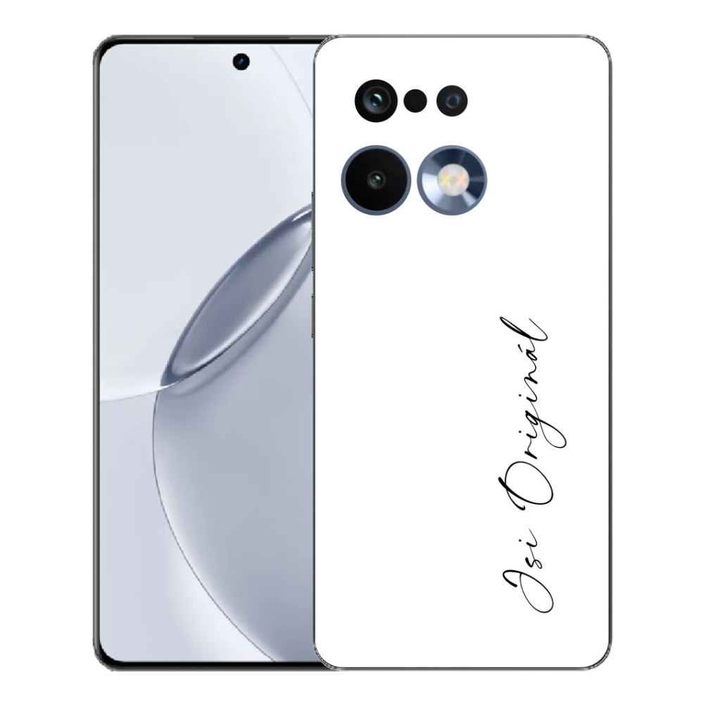 Gelový kryt mmCase na Realme 16 Pro+ - jsi originál bílé pozadí