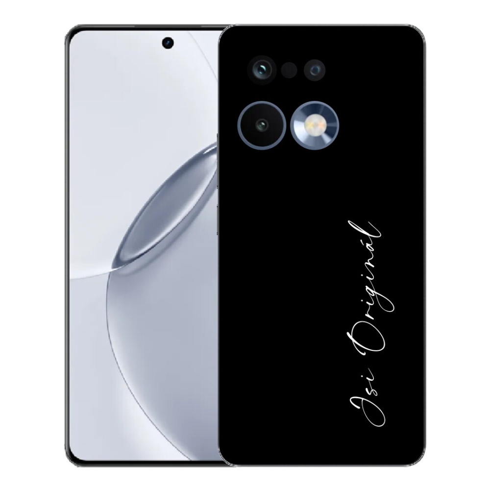 Gelový kryt mmCase na Realme 16 Pro+ - jsi originál černé pozadí