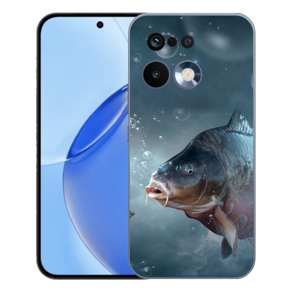 Gelový kryt mmCase na Realme 16 Pro - kapr a bublinky