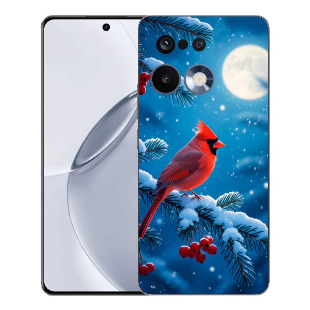 Gelový kryt mmCase na Realme 16 Pro+ - kardinál červený