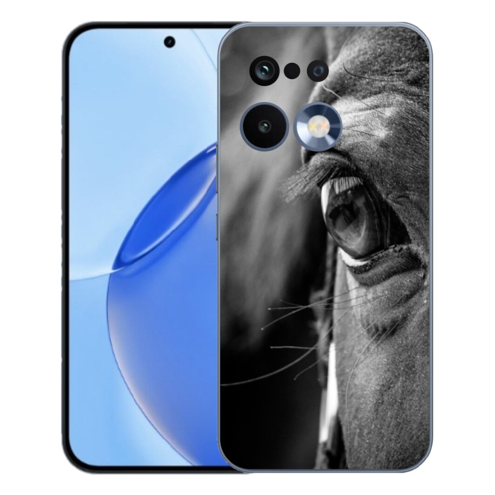 Gelový kryt mmCase na Realme 16 Pro - koňský pohled