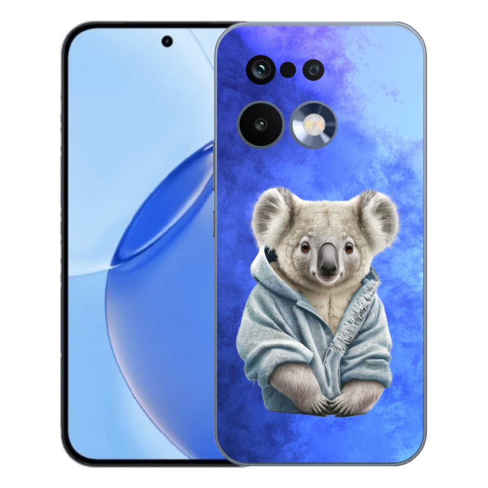 Gelový kryt mmCase na Realme 16 Pro - koala ve svetru