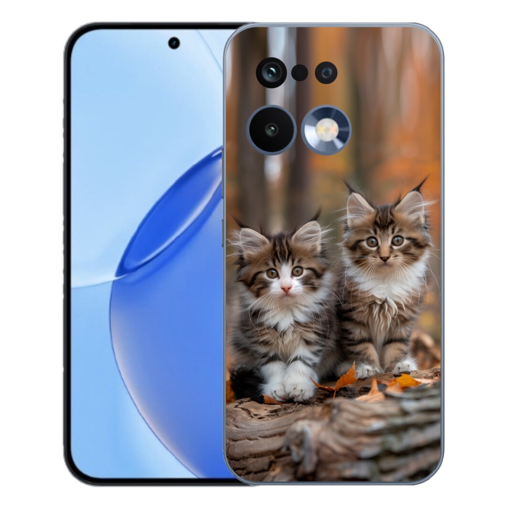 Gelový kryt mmCase na Realme 16 Pro - kočičí duo 3