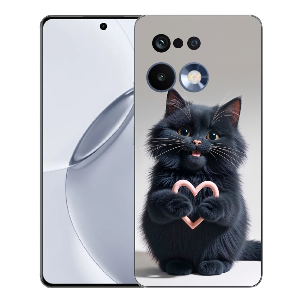 Gelový kryt mmCase na Realme 16 Pro+ - kočičí láska 3