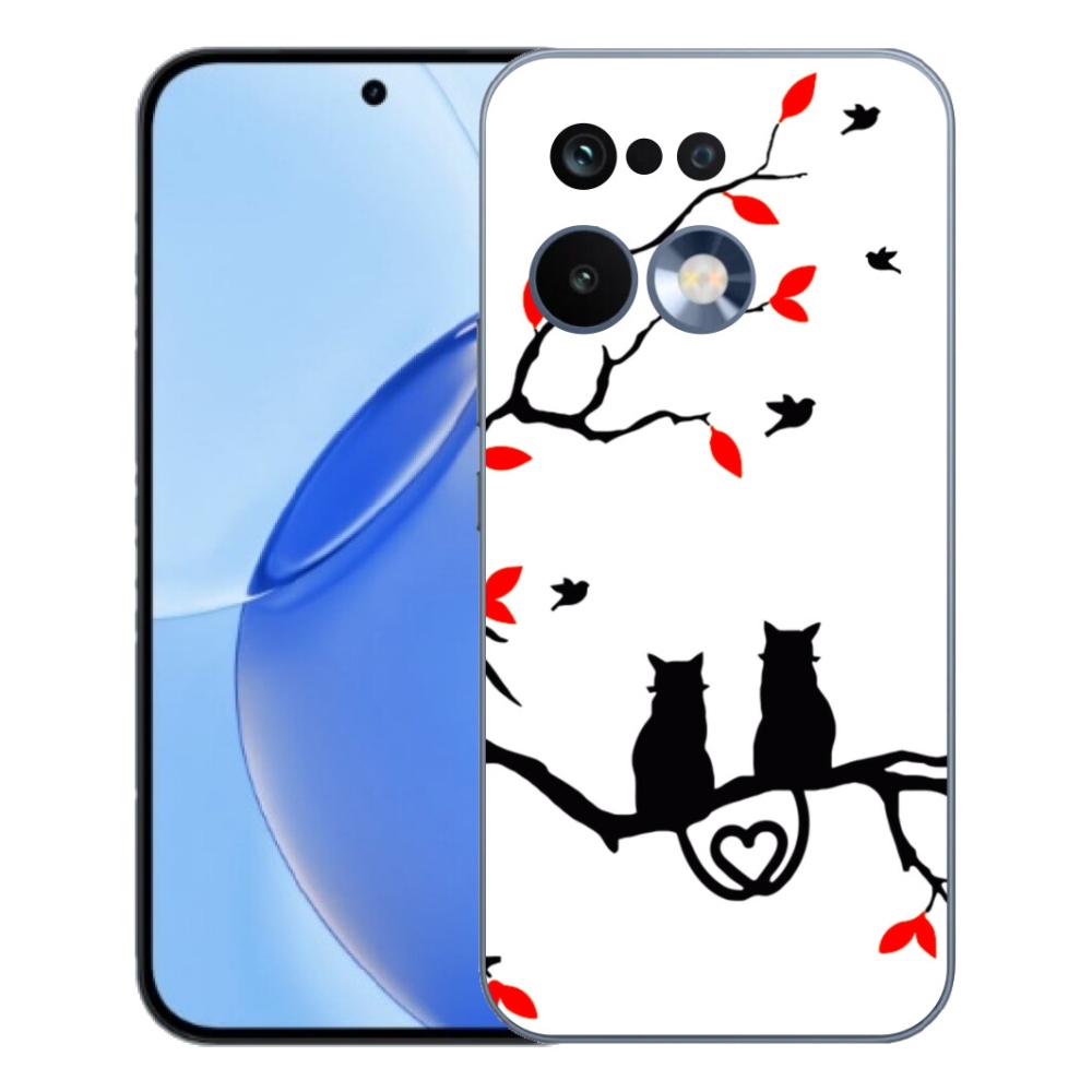 Gelový kryt mmCase na Realme 16 Pro - kočičí láska