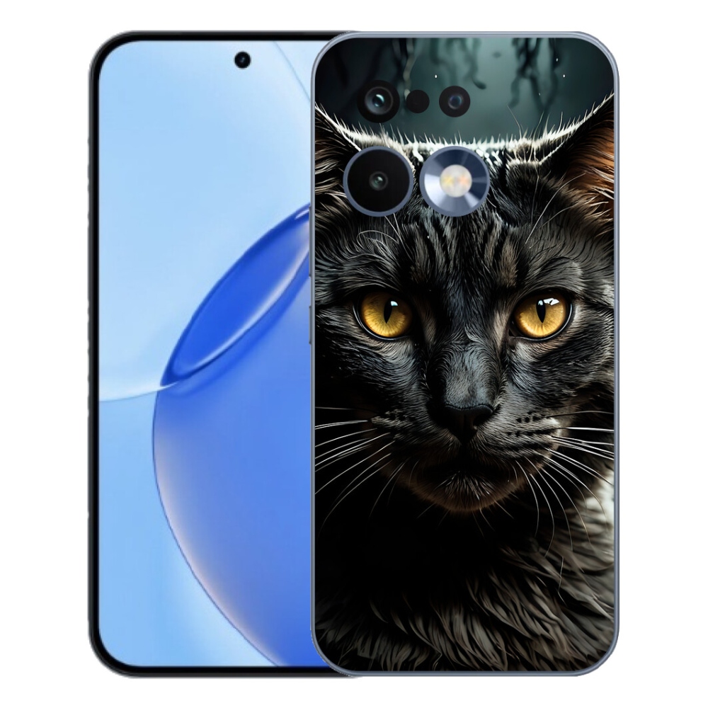 Gelový kryt mmCase na Realme 16 Pro - kočičí pohled 3