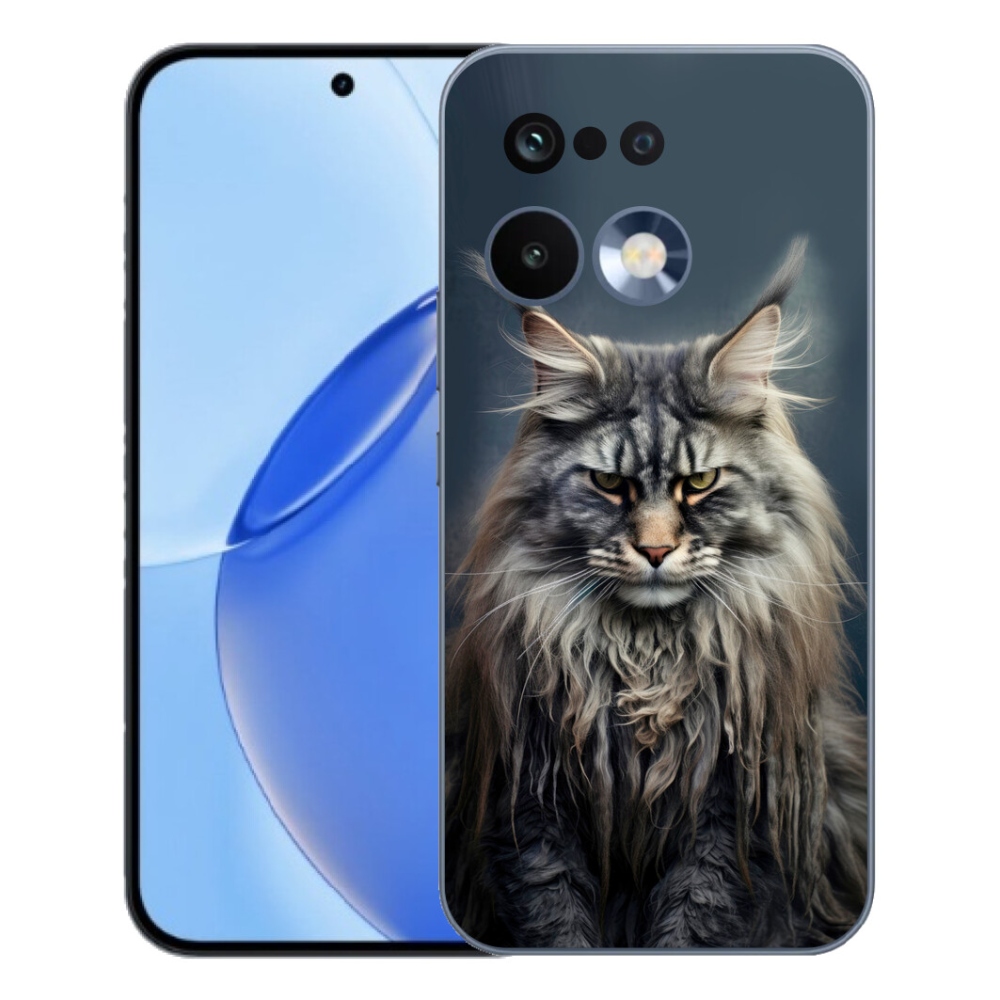 Gelový kryt mmCase na Realme 16 Pro - kočíčí pohled 4