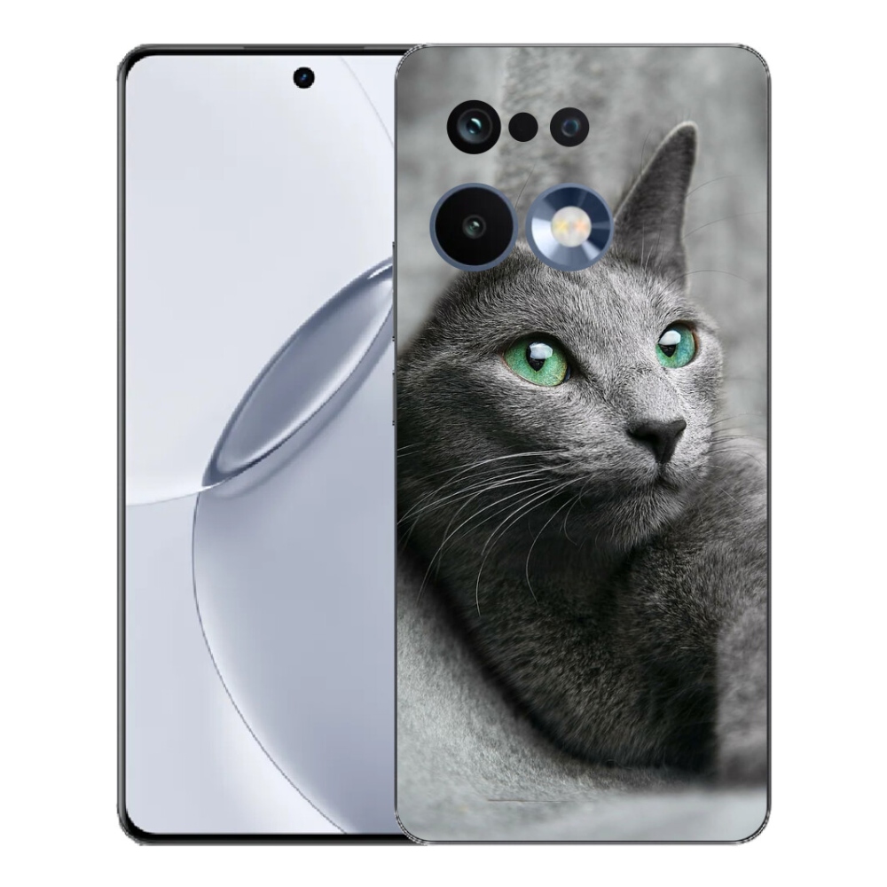 Gelový kryt mmCase na Realme 16 Pro+ - kočka 2
