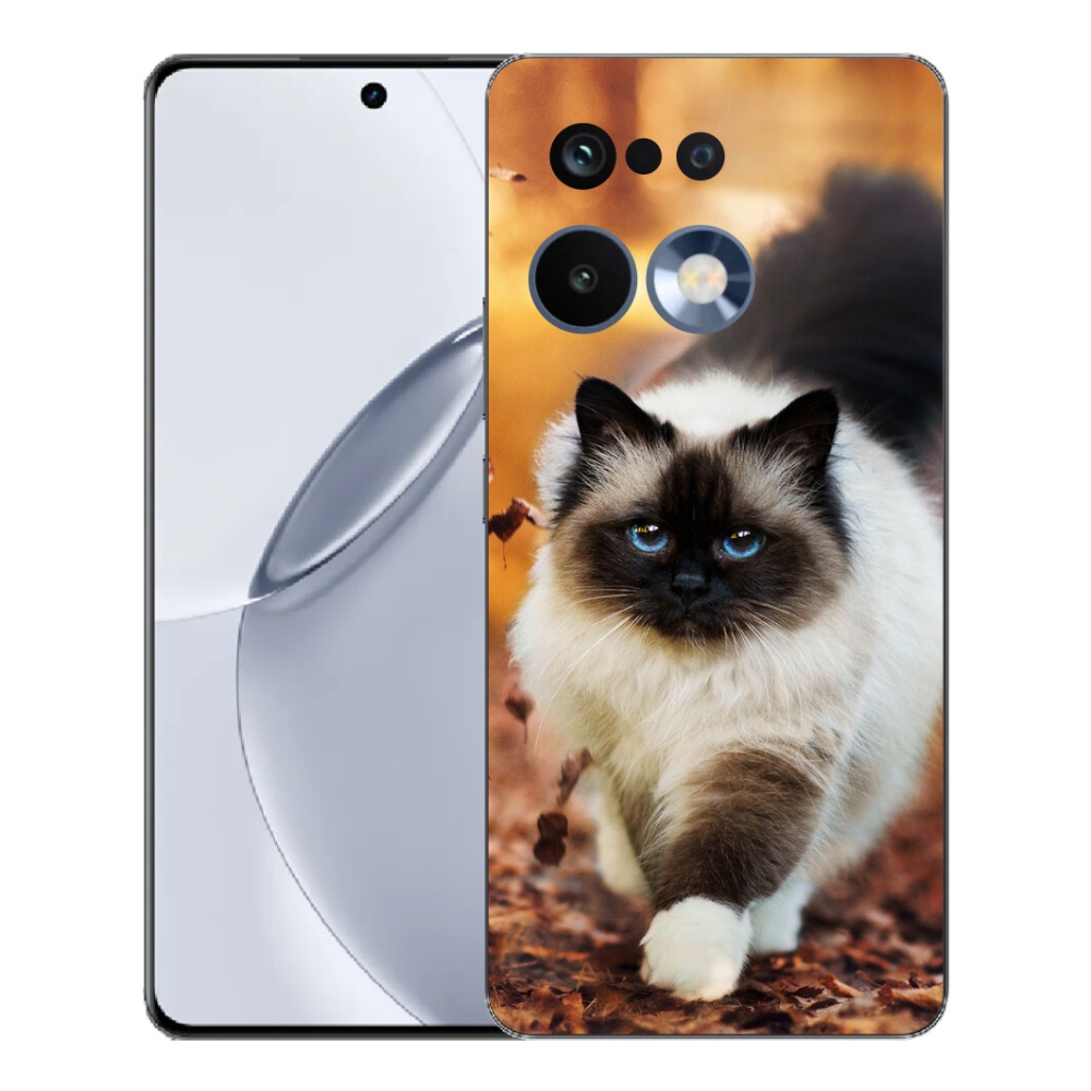 Gelový kryt mmCase na Realme 16 Pro+ - kočka