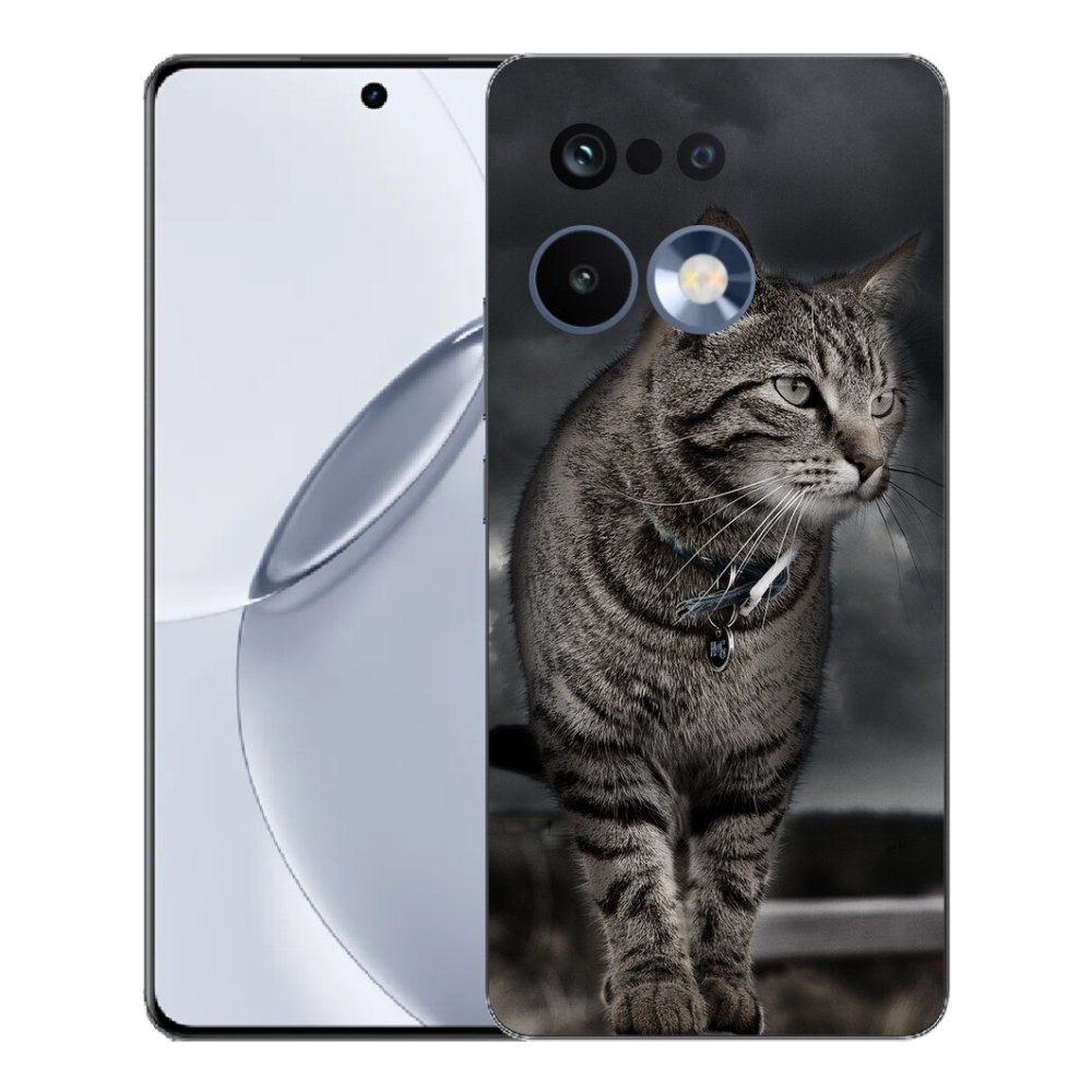 Gelový kryt mmCase na Realme 16 Pro+ - kočka