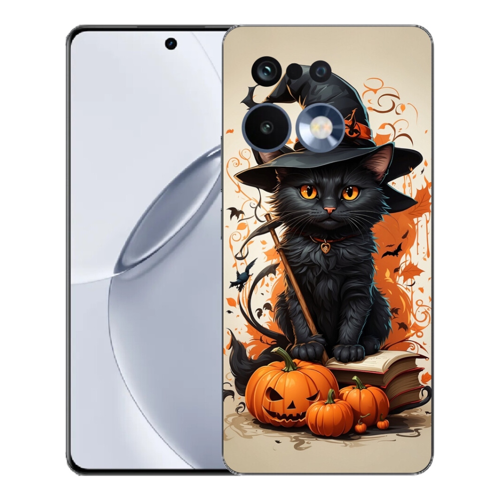 Gelový kryt mmCase na Realme 16 Pro+ - kocour čaroděj