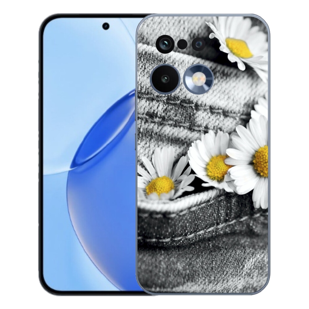 Gelový kryt mmCase na Realme 16 Pro - kopretiny